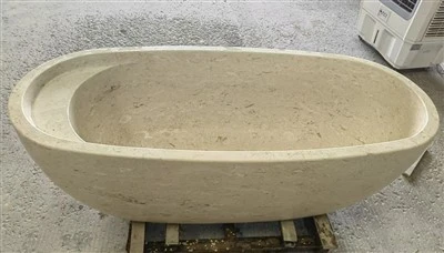 حوض استحمام مون لايت بيج من الحجر الجيري