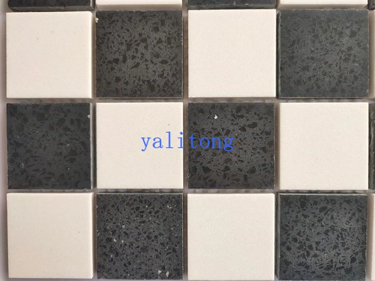 Black Quartz Mosaic Tiles